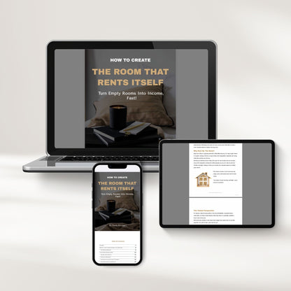 E-book to create the room that rents itself