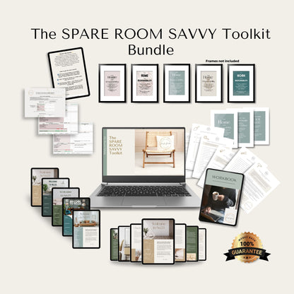 The Spare Room Savvy Toolkit bundle